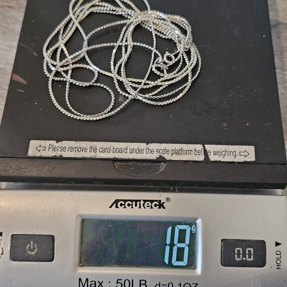 1950s VTG Trifari 3 Strand Long Serpentine Chain Necklace Silver 30" Layered 50s - Picture 10 of 10